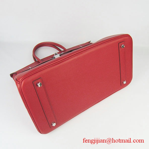 Hermes Birkin 40cm Togo Bag Red 6099